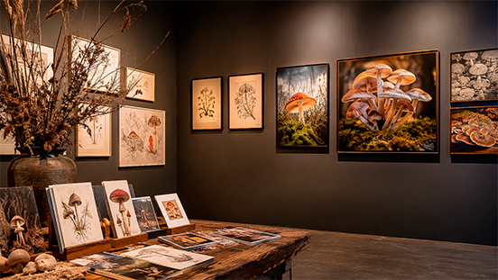 Exposición de arte micológico