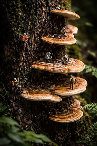 Taxonomía y ecología de hongos de la madera